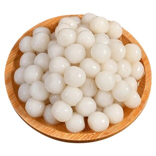 糯米小丸子宁波酒酿汤圆子无馅添加迷你多种口味元宵手工甜品制作