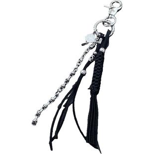 cleanfit原创手工串珠编织裤链挂饰配件腰间饰品挂饰金属质感配饰