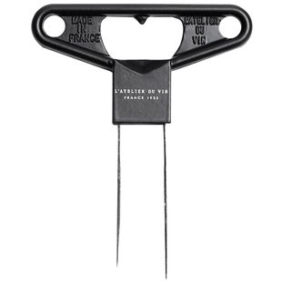 法国L'Atelier du Vin 复古老酒刀开瓶器 两片式软木塞红酒启瓶器