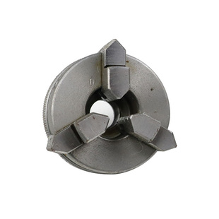 四爪650 80 车床大孔径玉石手镯不锈钢卡盘圆木工佛珠机主轴尾座