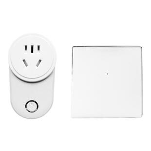 自发电遥控插座单双控灯控泵水油烟机垃圾处理器遥控开关全球插座