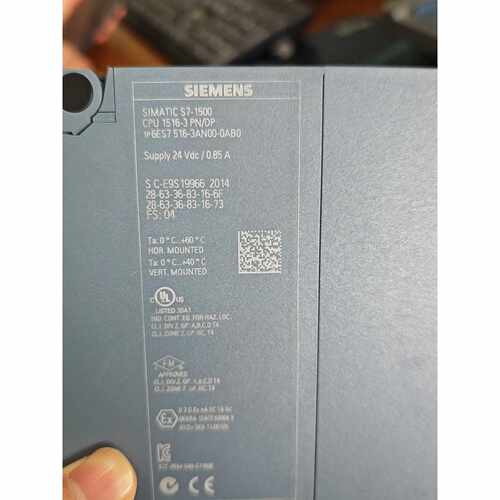 6ES7 516-3AN00-0AB0 SIMATIC S7-1500 CPU 工业控制器
