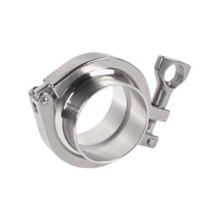 304不锈钢快装接头卡箍套装大口径快速焊接直接端头卡盘固定卡扣