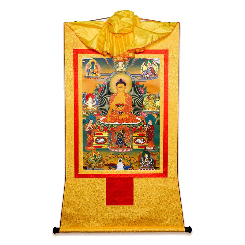 欧斯特镀金唐卡居家装饰