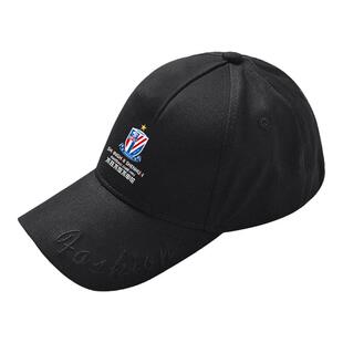 上海申花队新标不狂不放不申花足球迷服鸭舌帽子男女棒球帽遮阳帽