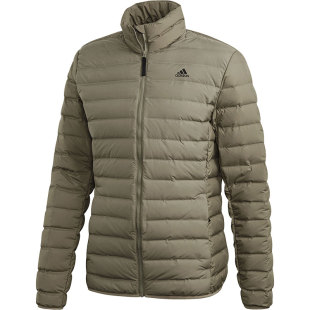 Adidas/阿迪达斯官方男子户外保暖立领薄款运动羽绒服CY8733