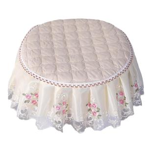 梳妆台圆凳子套罩家用化妆凳垫凳套椅子六边形八角椅套鸟巢坐垫套