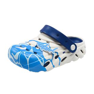 儿童洞洞鞋户外男童拖鞋沙滩鞋夏季外穿防滑凉鞋大童新款2026男孩