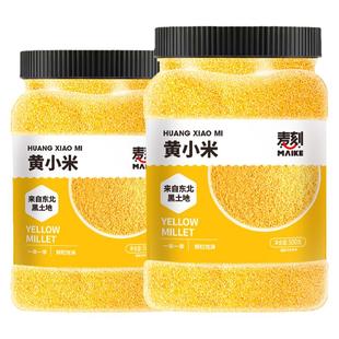 新货东北黄小米新米五谷杂粮粘糯小米粥非特级真空装粗粮特产黄米