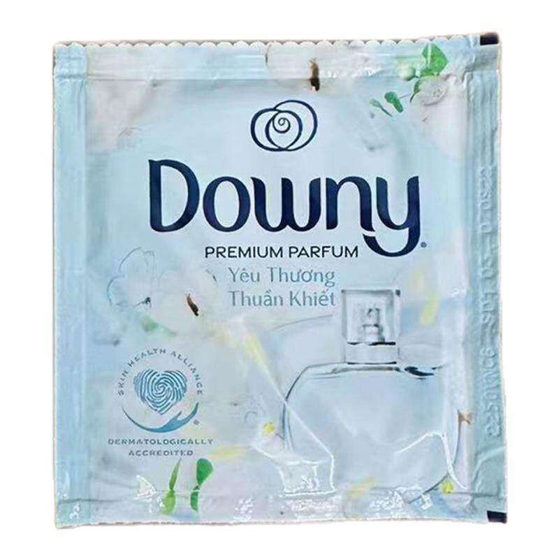 越南进口当妮柔顺剂Downy防静电柔软护理剂浓缩留香味持久小袋装