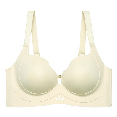 BR SIZE AS新款文胸罩女无钢圈无痕聚拢收副乳显大不空杯舒适内衣