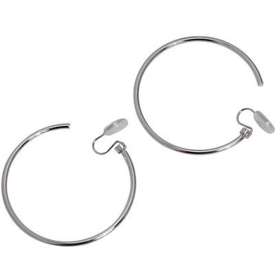 光面细款可晃动大圈蚊香盘耳夹