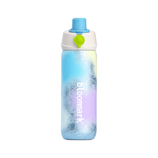 bloommark纯钛保温杯大容量便携运动杯子自行单车骑行健身水杯