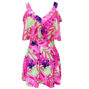 2026新款分体泳衣女高级感夏季泡温泉大码胖mm显瘦遮肚性感泳装