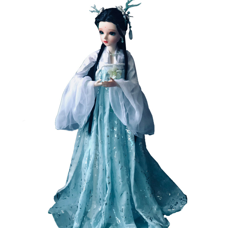 60厘米古风汉服改妆洋娃娃玩具