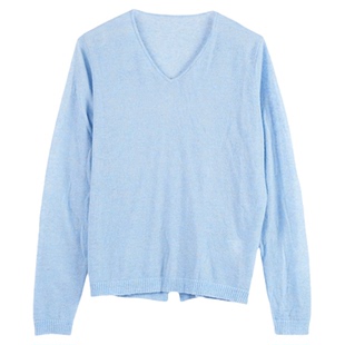 ZOLLE因为羊毛软糯清新感舒适宽松毛头套头针织衫25秋冬新品