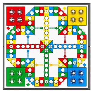 飞行棋儿童版磁吸益智小学生亲子互动幼儿园磁性便携玩具磁力棋盘