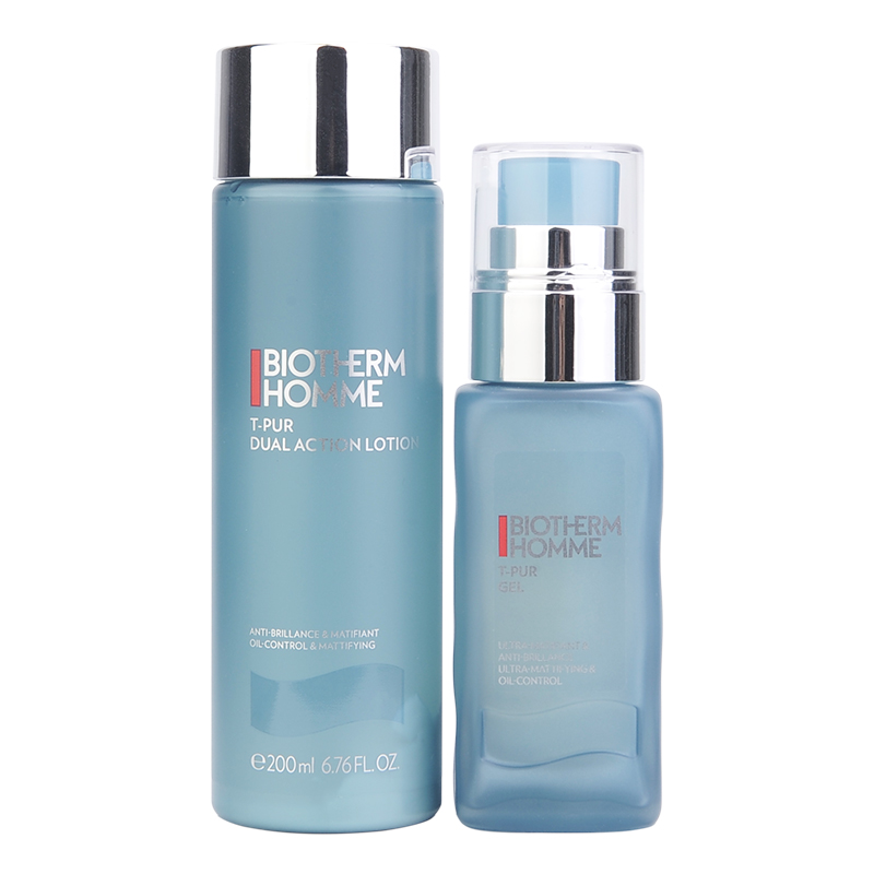 法国碧欧泉男士净肤细致爽肤水套装清洁控油收缩毛孔补水保湿乳液