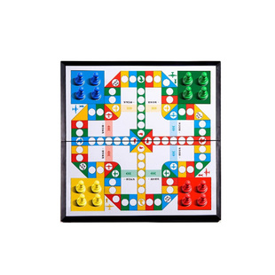 飞行棋磁吸儿童版棋类益智玩具互动小学生便携磁力棋子棋盘飞机棋