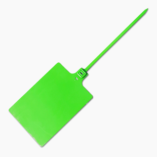 一次性塑料封条大号标牌扎带物流吊牌挂签标识牌果树园艺标签定制