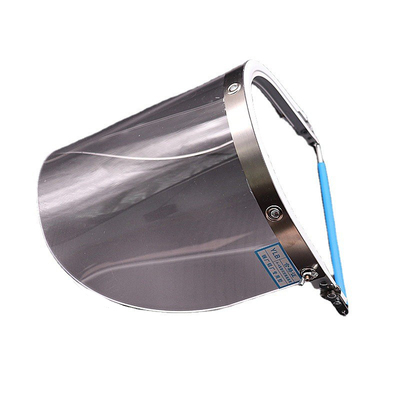 隔热耐高温钢电厂配帽式防护面罩