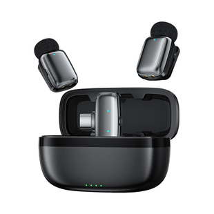 好牧人M6迷你麦克风无线夹领式收音录音主播专用手机直播降噪设备