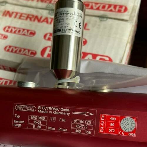 议价HYDAC 贺德克涡轮流量计传感器EVS 3100TF 6-60L AS1008-C-00