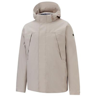 KOLON SPORT可隆登山男子户外运动防水棉服可拆卸三合一冲锋衣2级
