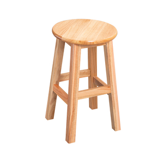 木凳子木板凳矮凳新中式饭店凳子家用椅子工厂用商用圆凳实木凳子