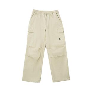 MLB官方张凌赫张康乐同款防泼水加绒软壳梭织长裤25冬季新款WPB13