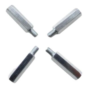 显示器电脑支架M4螺柱加长螺丝通用HKC泰坦内嵌凹槽转接器加高垫