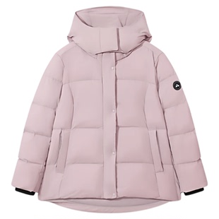 【下午茶】拓路者短款羽绒服面包服女2025年冬季加厚可拆卸帽外套