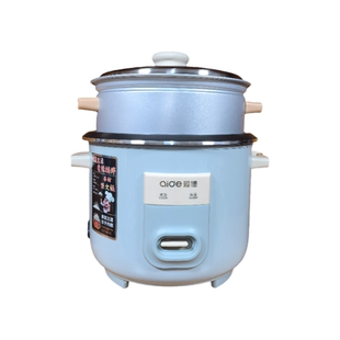 爱德老式电饭锅多功能家用机械式圆形普通电饭煲不粘内胆加高蒸笼