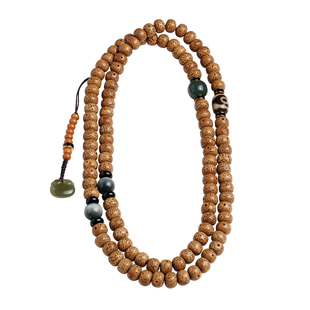 星月菩提老籽手串配饰108颗手持手链文玩项链全套高端正品盘玩