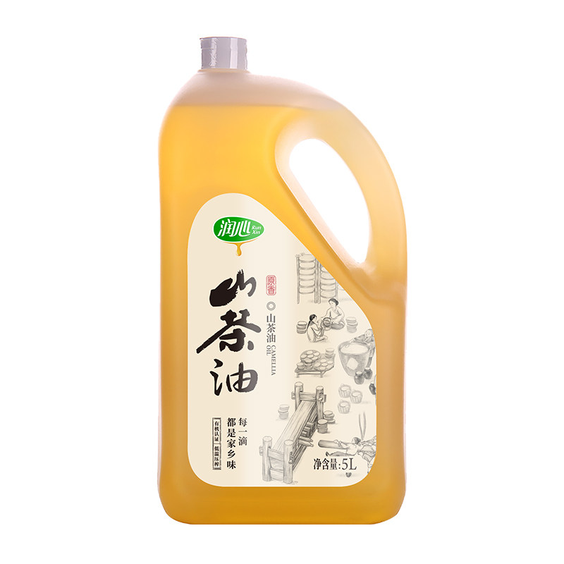 江西茶油润心原香小榨5L