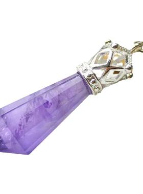 如鸿男女水晶多面体灵摆