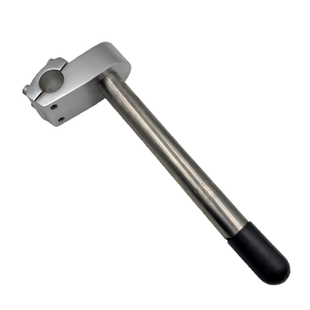 自行车淑女车把立25.4/25.4mm铝合金把立管 攀爬车小轮车把横车管