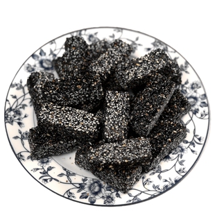 少糖淡甜微甜手工芝麻酥芝麻片花生酥花生糖花生片芝麻片罐装零食