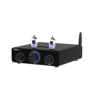 D325J大功率TPA3255蓝牙hifi发烧胆前级5654W电子管胆机数字功放