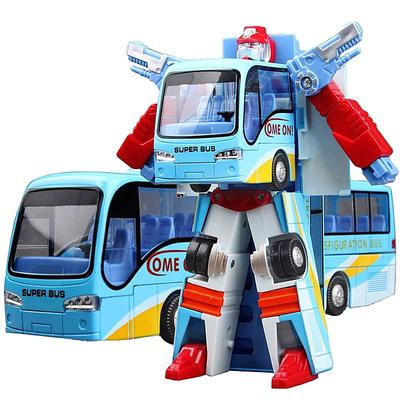 汽车机器人变形合金巴士