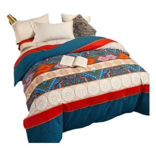 纯棉加厚磨毛被套单件150x200x230秋冬100%全棉保暖厚被罩1.51.8m