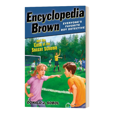 英文原版 Ency Brown & The Case of the Soccer Scheme 百科全书小布朗 足球阴谋案 英文版 进口英语原版书籍