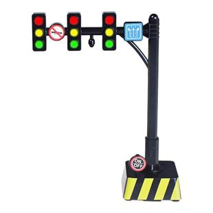 儿童红绿灯玩具发声亮灯幼儿早教交通信号灯模型小汽车指示牌教具