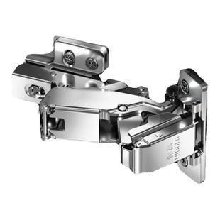 悍高165/155度二段力静音阻尼缓冲转角柜联动门橱柜门铰链合页