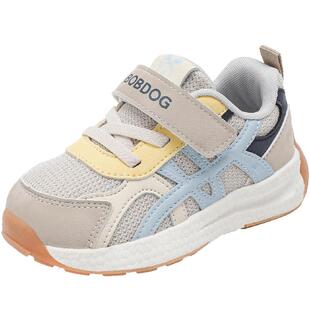 巴布豆童鞋宝宝鞋子2026新款男小童防滑软底学步鞋春季儿童机能鞋