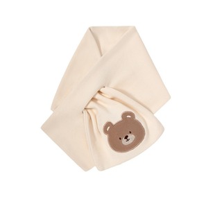 宝宝围巾纯棉防风儿童套脖男女孩保暖围脖护脖婴幼儿围巾秋冬款