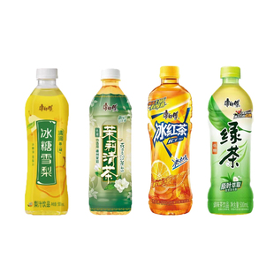 康师傅冰红茶500ml瓶装绿茶茉莉清茶冰糖雪梨柠檬味茶饮料