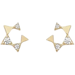 创意甜酷五角星耳钉女小众设计感耳饰2026新款潮简约独特学生耳环