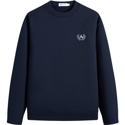 Navigare休闲圆领加绒卫衣