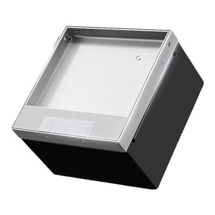 公牛地插插座嵌入式隐形超薄地面地板隐藏五孔防水地扦纯平不锈钢